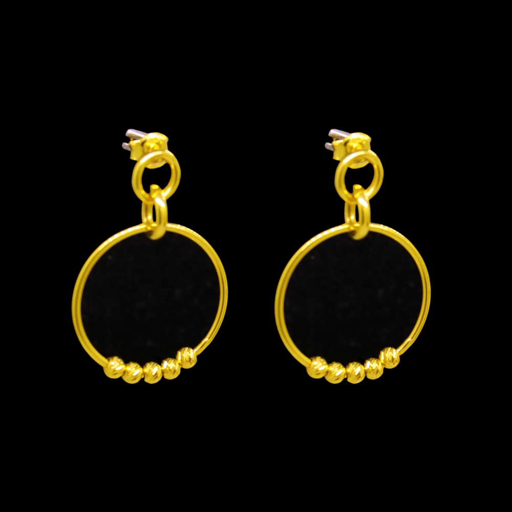 21K Gold Earrings      