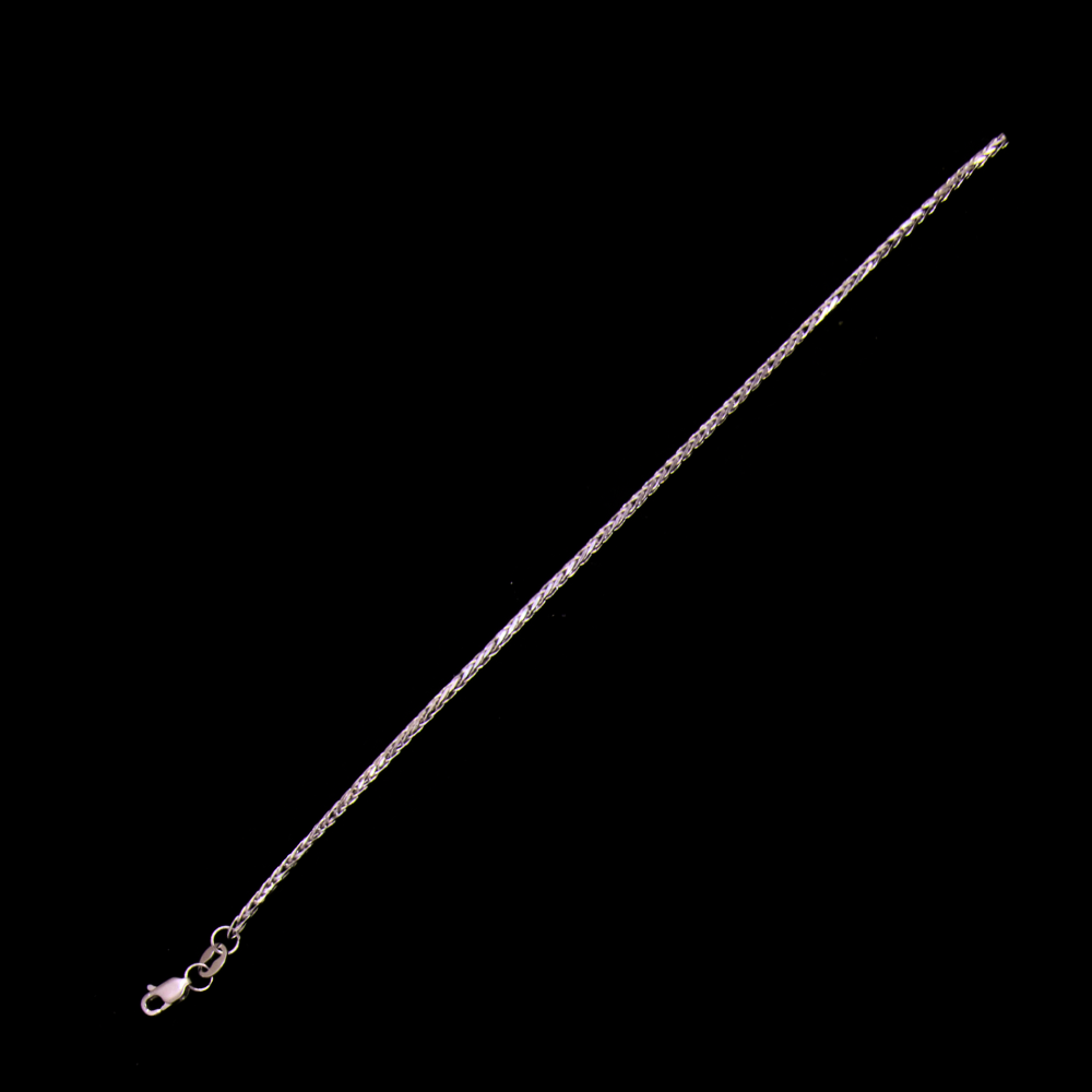 18k White Gold Chain