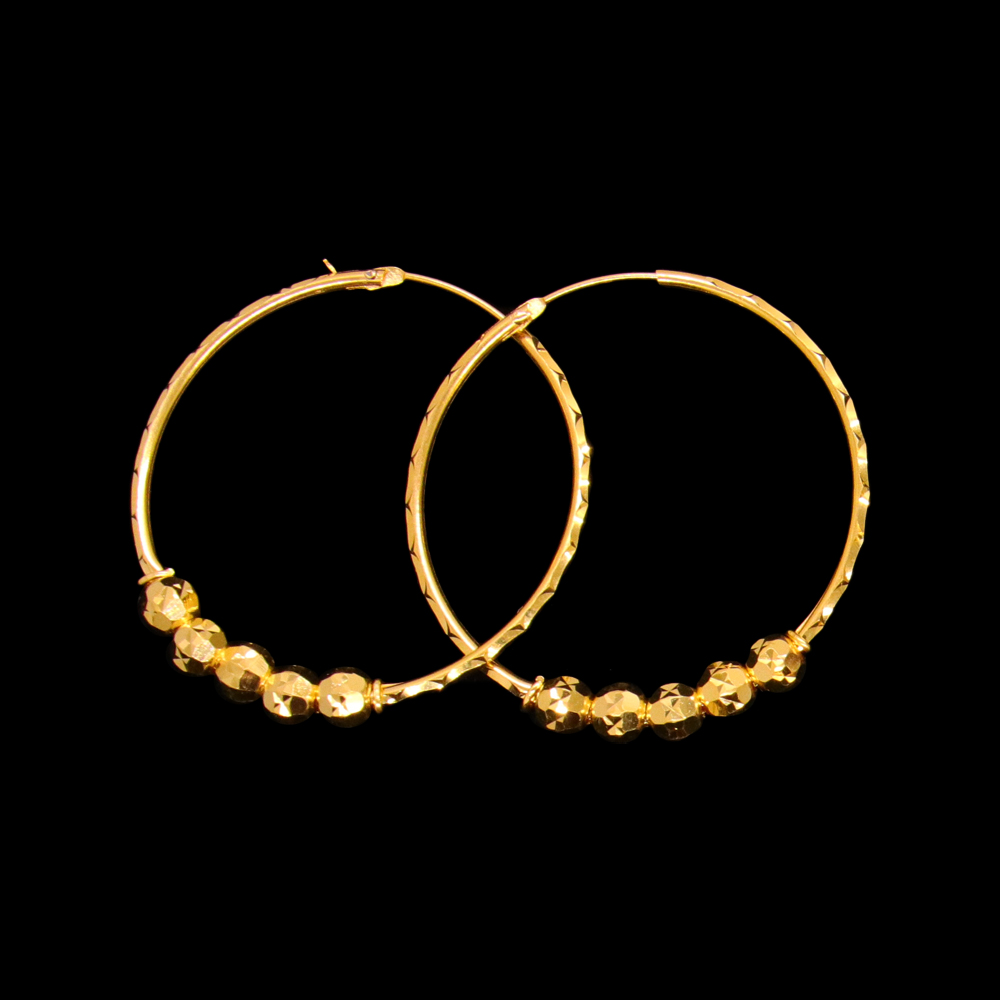 21k Gold Earrings