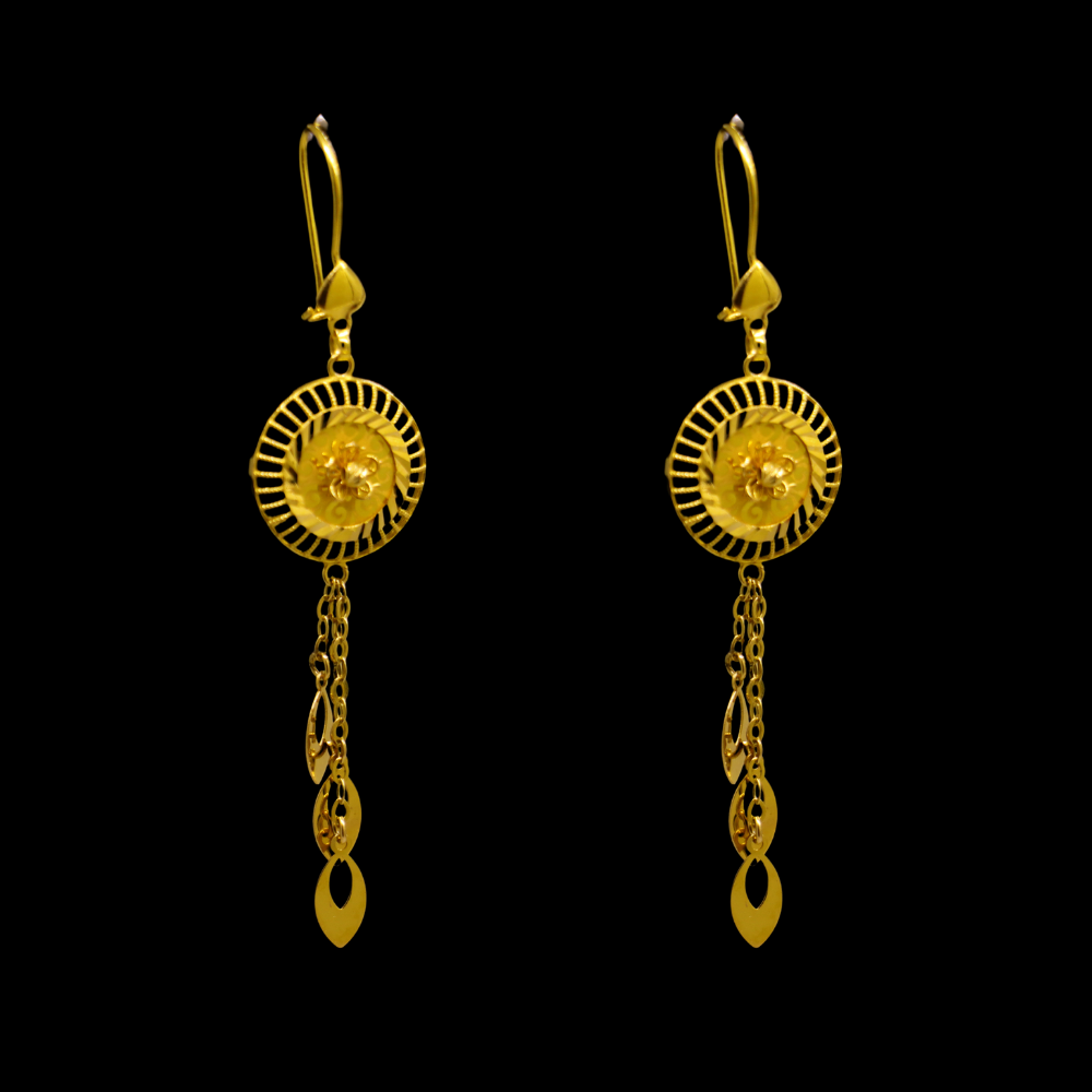 21K Gold Earrings