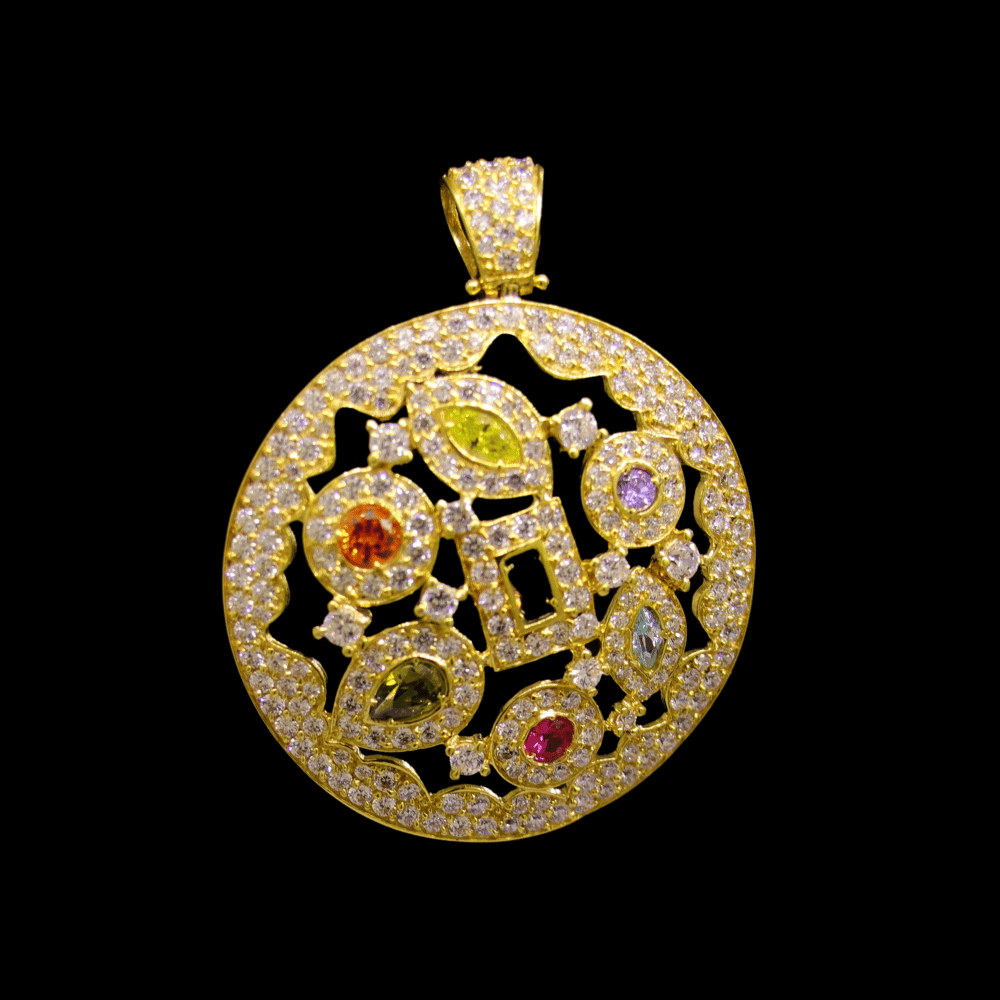 18K Gold Pendant      