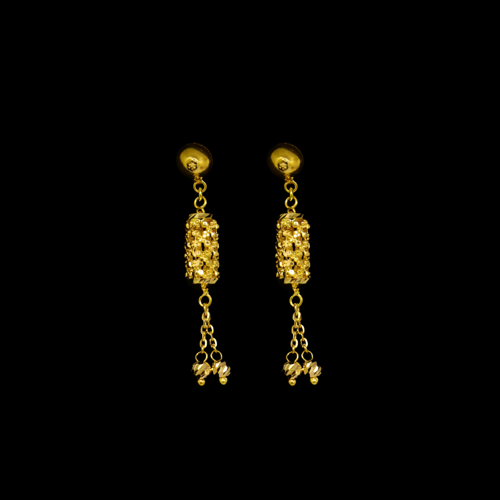 21K Gold Earrings
