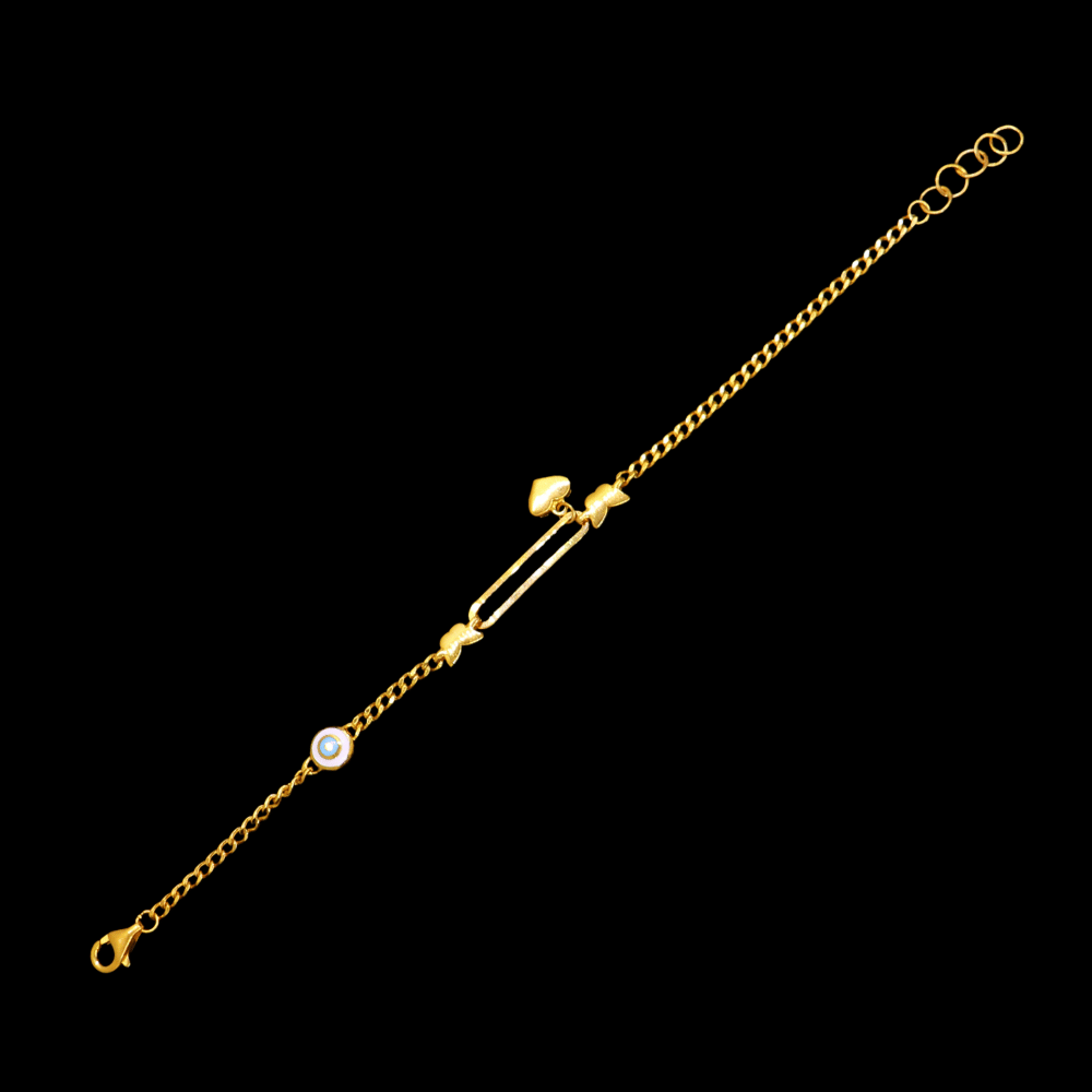 21K Gold Baby Bracelet     