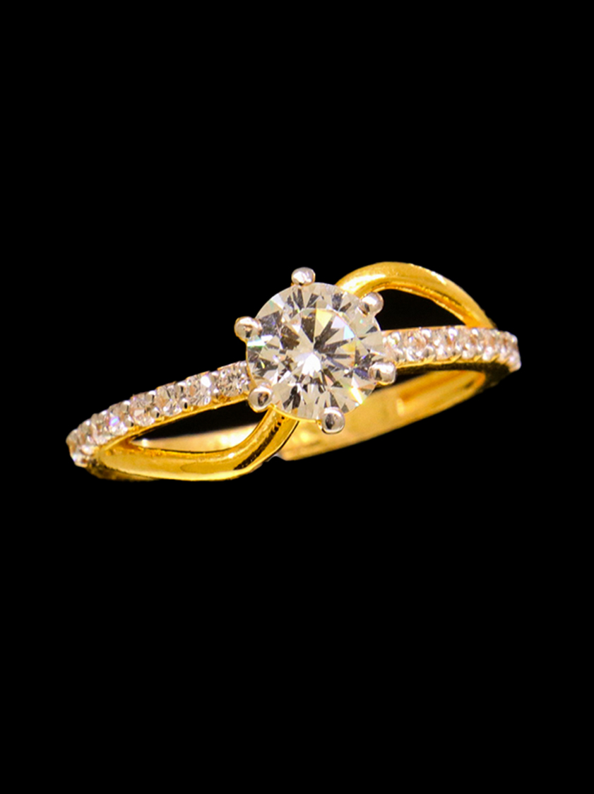 22k Gold Bridal Ring 