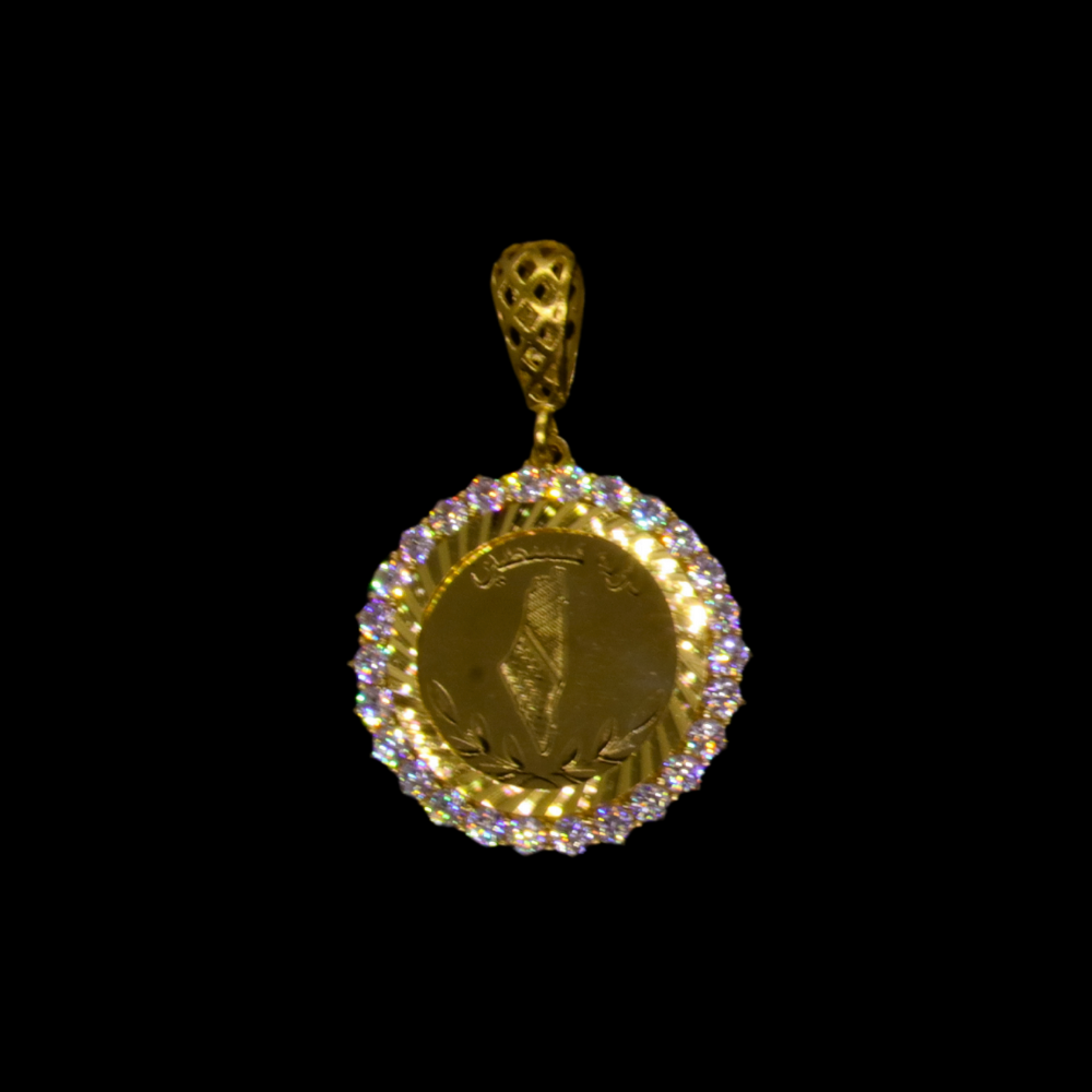 21K Gold Pendant