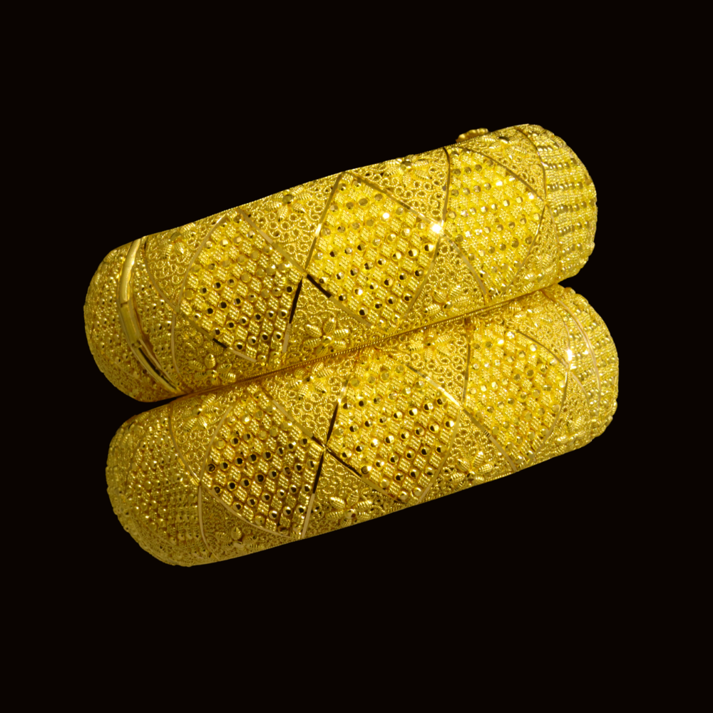 22K Gold Bangle Bracelet
