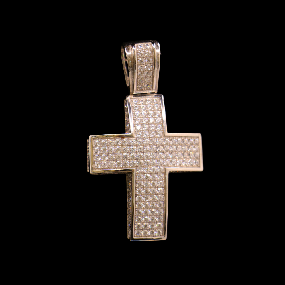 18K White Gold Pendant