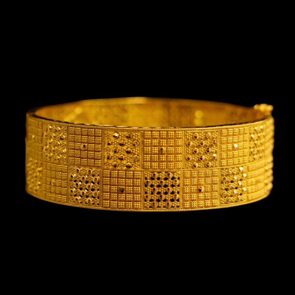 22K Gold Bangle Bracelet