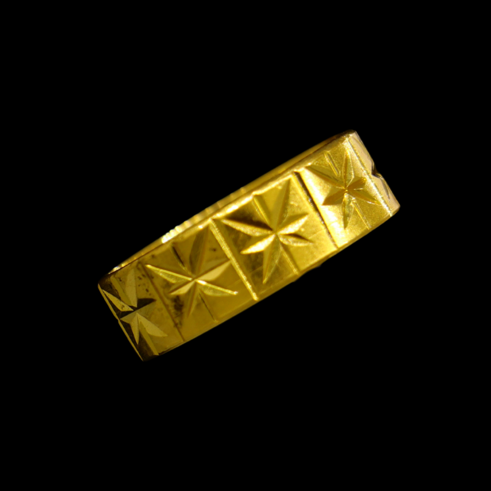 21K Gold Band 8.5