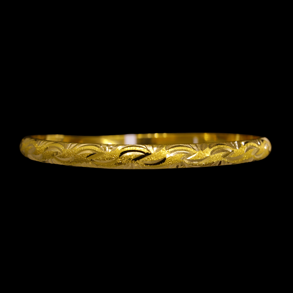 21K Gold Bangle Set Of 1 (M)   