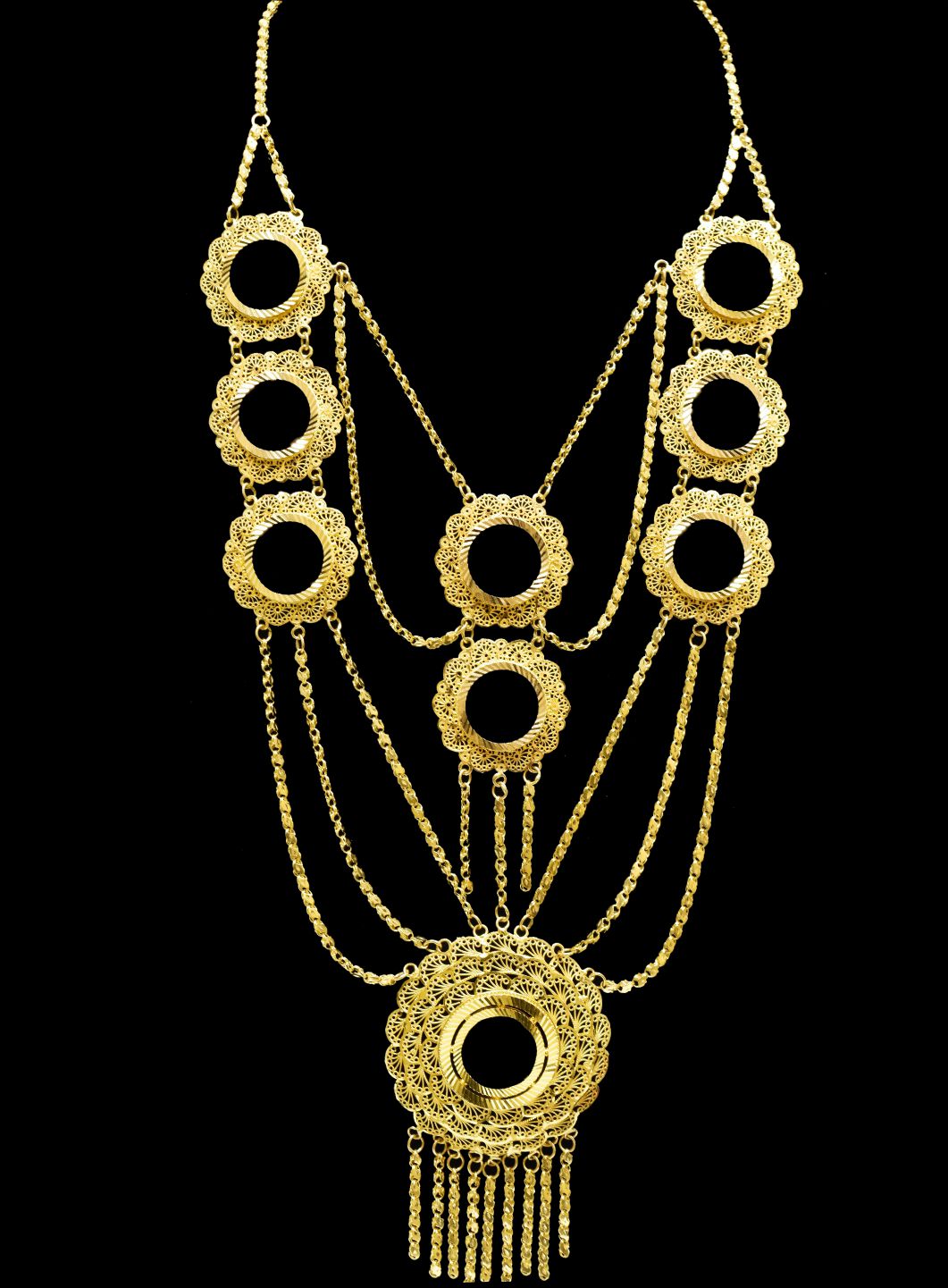 21K Gold Coin Necklace