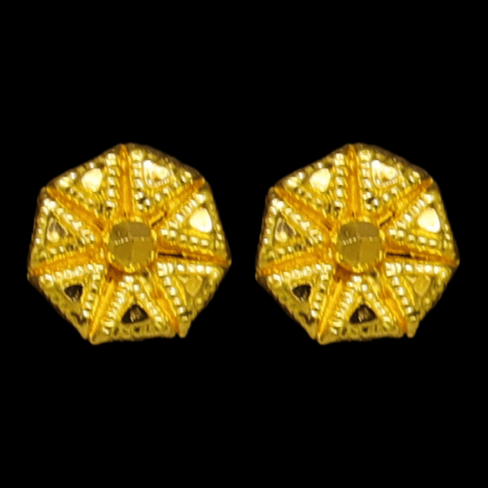 22K Gold Earrings     