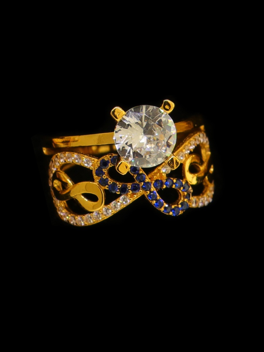 21K Gold Bridal Ring