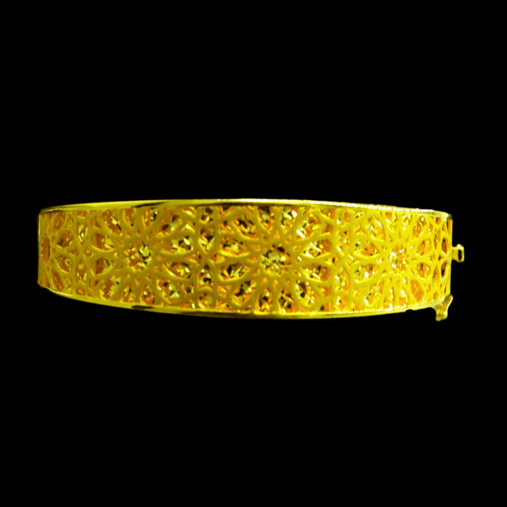 21K Gold Bangle Bracelet