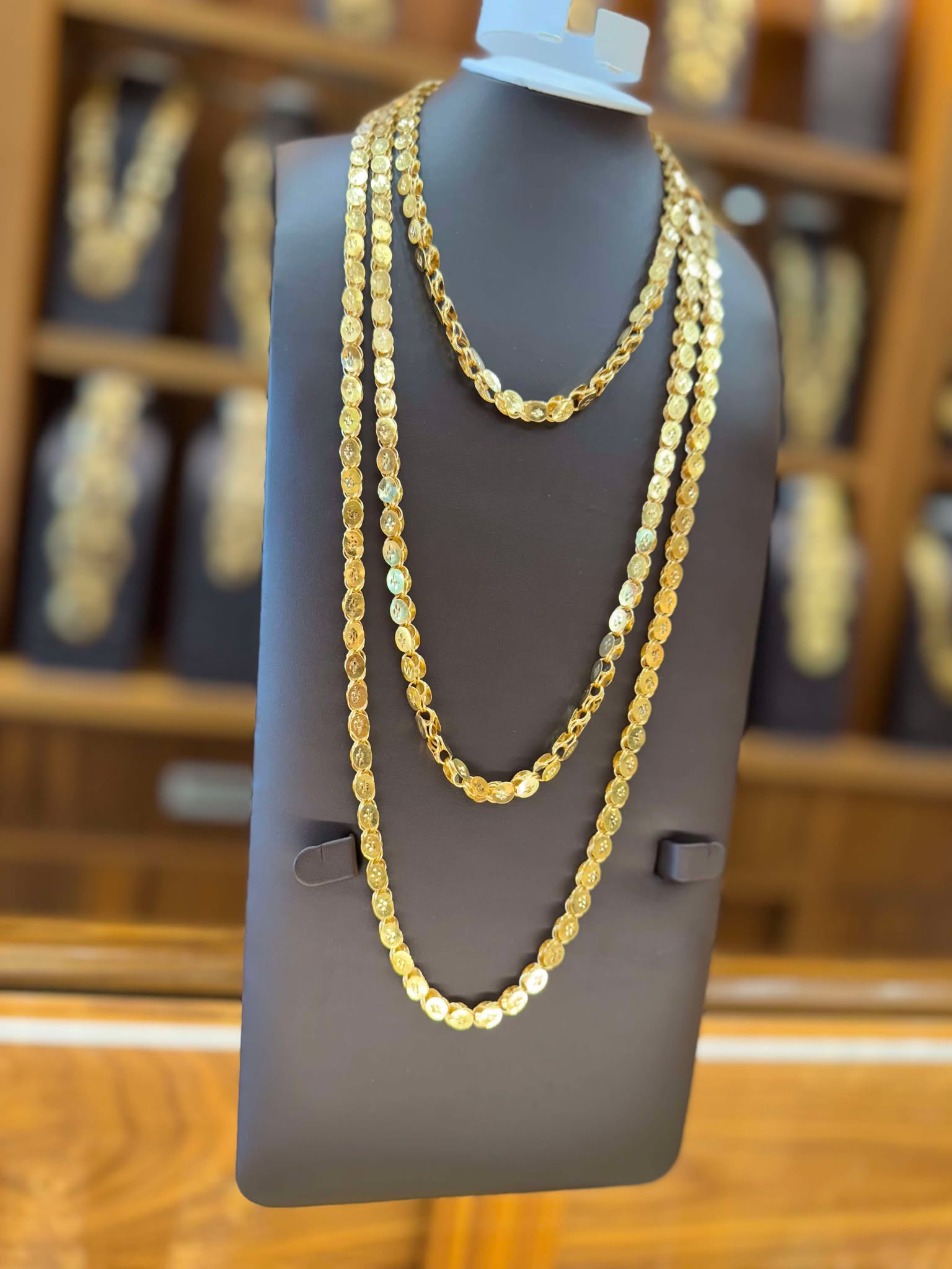 21K Gold Halabi Necklace
