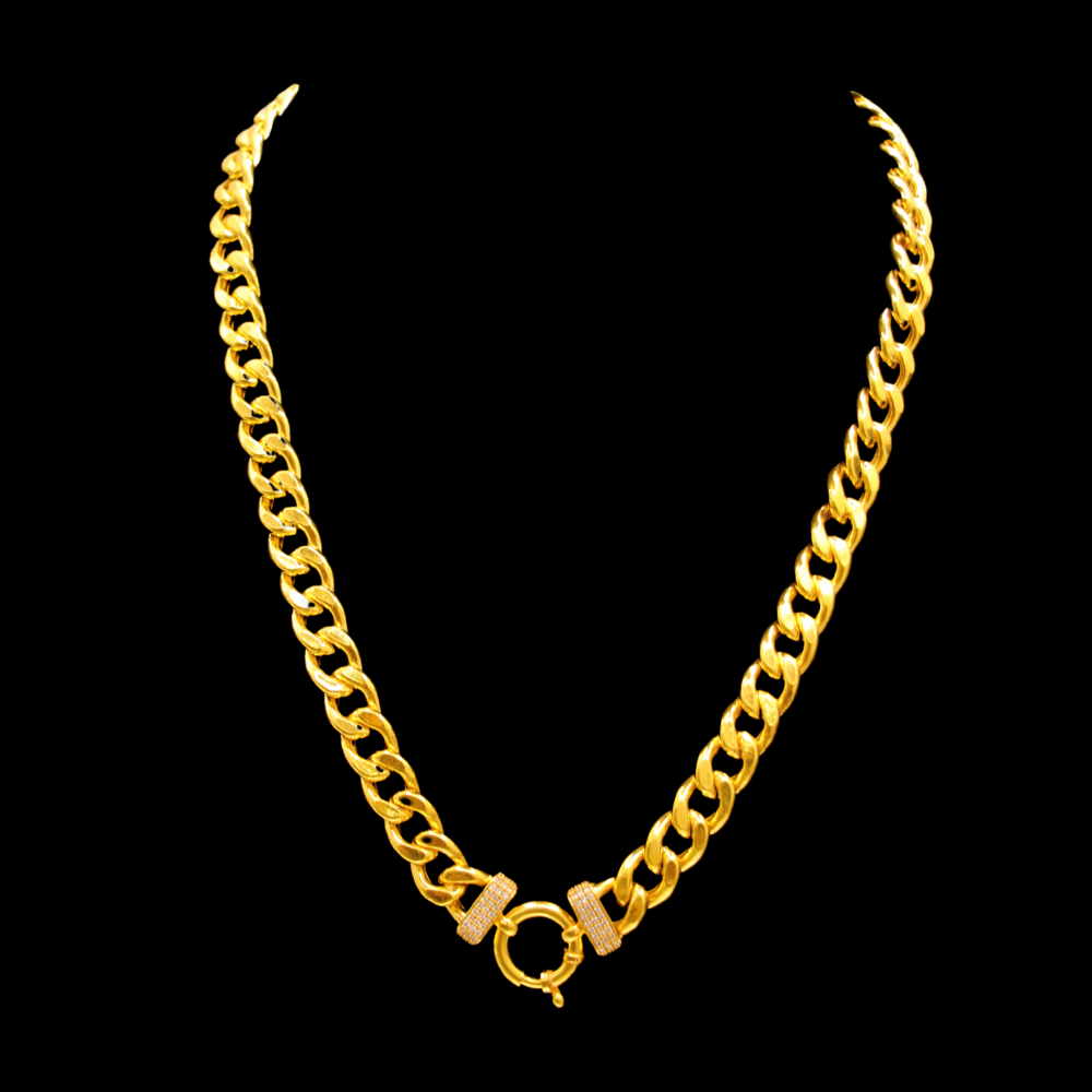 21K Gold Necklace 