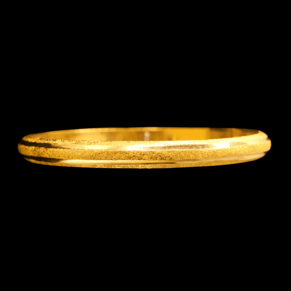 21K Gold Bangle Set OF 1 (M) 