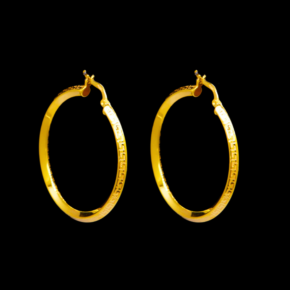21K Gold Earrings      