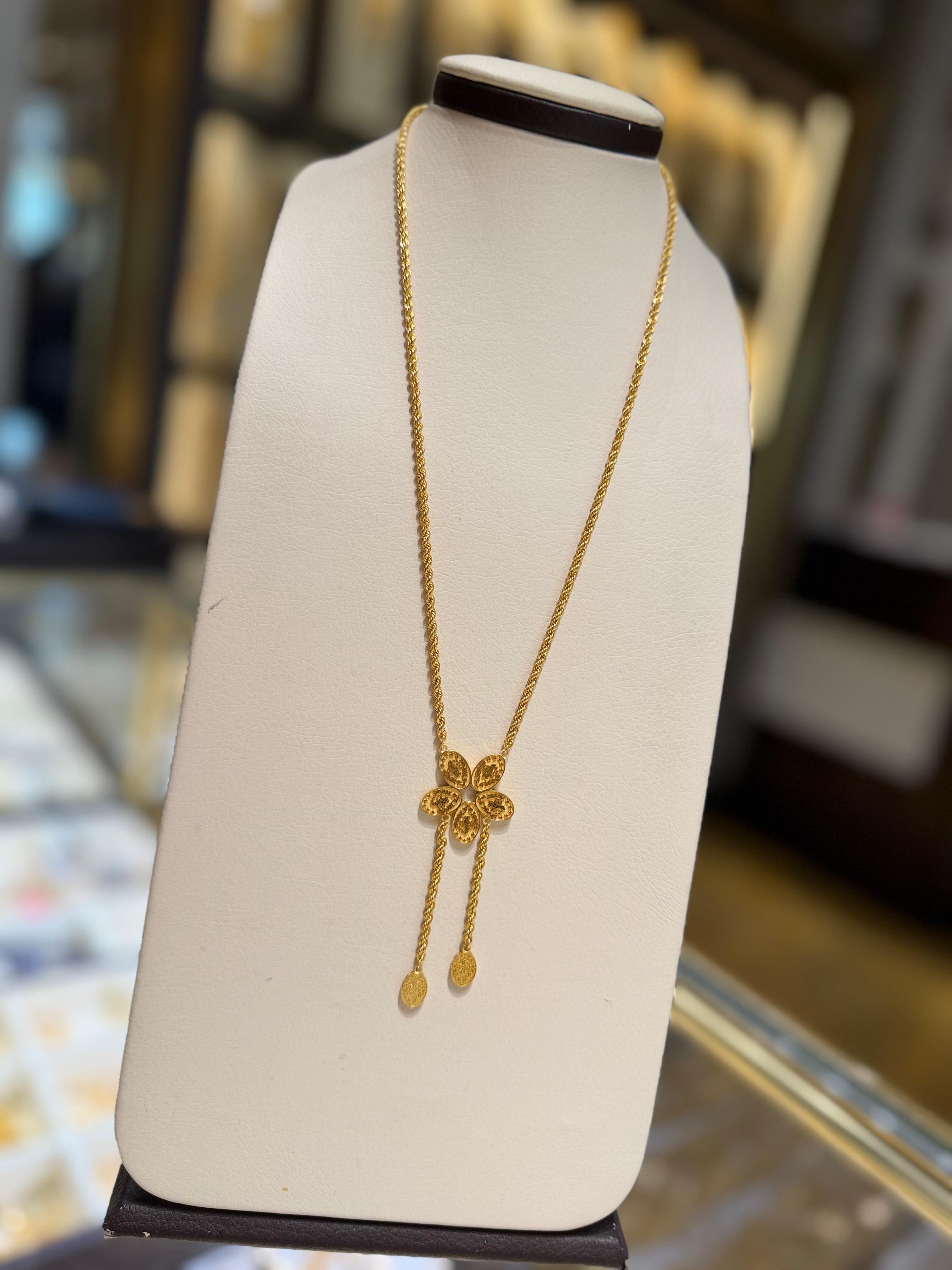 21K Gold Necklace  