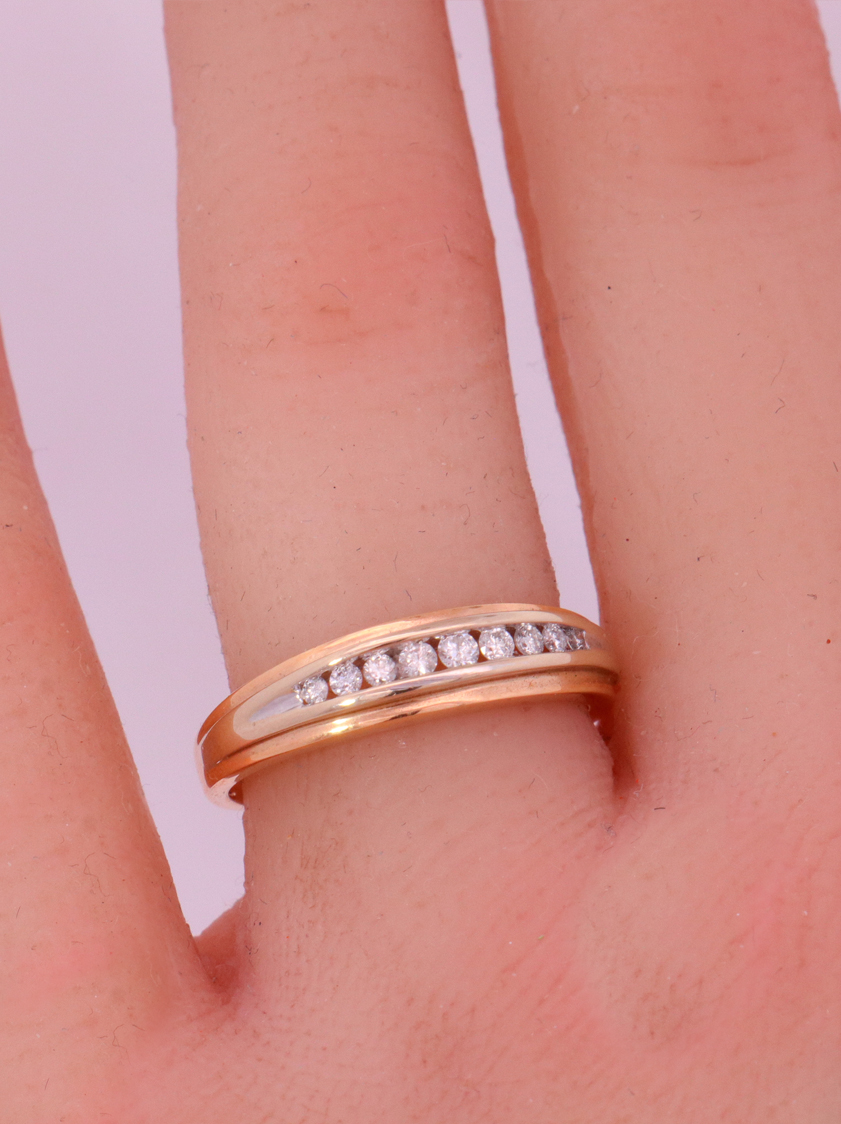 Diamond Wedding Band