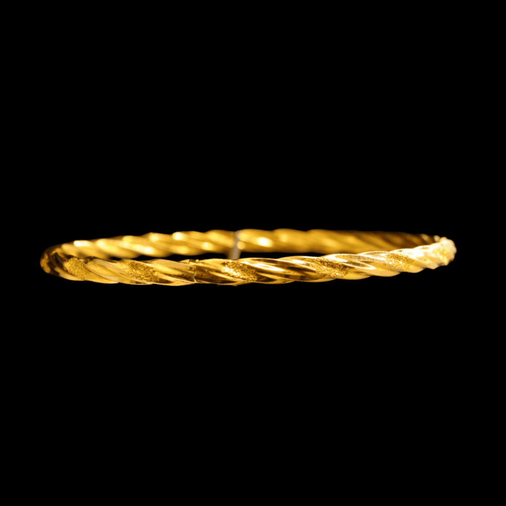21K Gold Bangle Set OF 1 (M) 