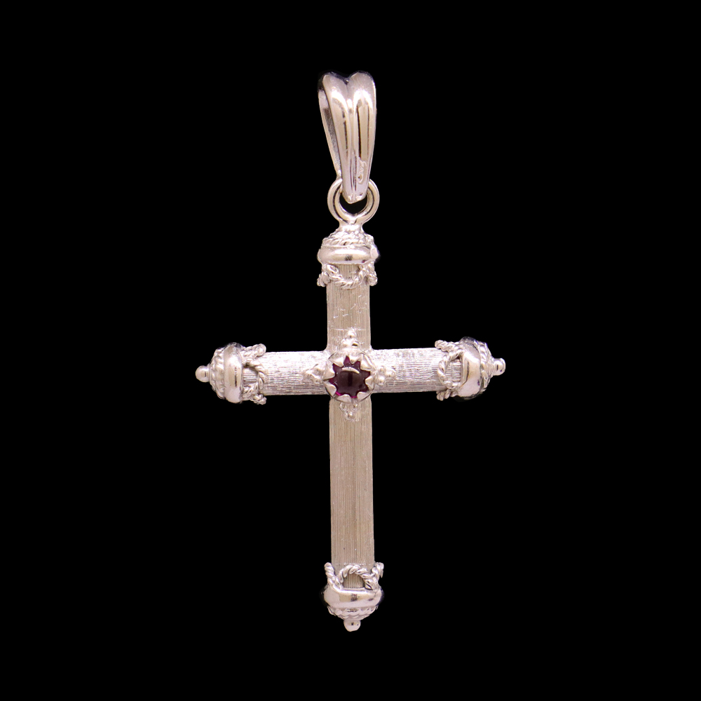 18K White Gold Pendant