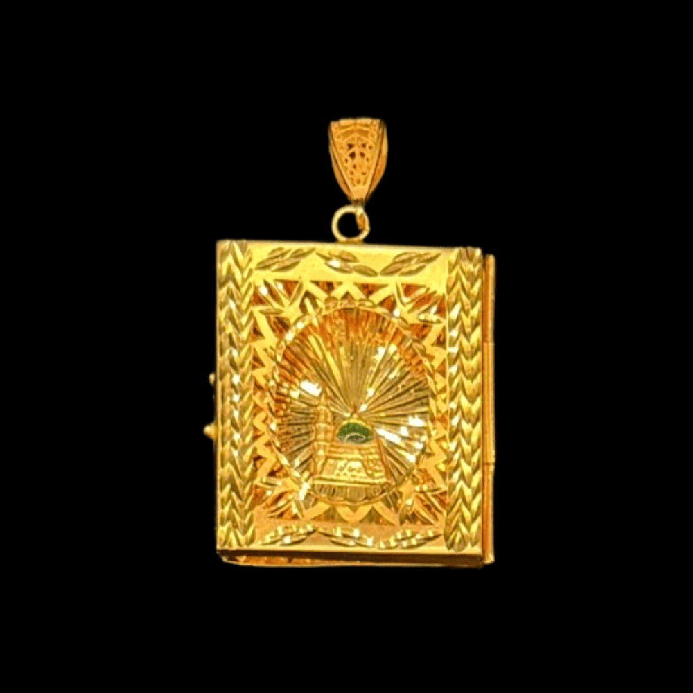 21K Gold Pendant   