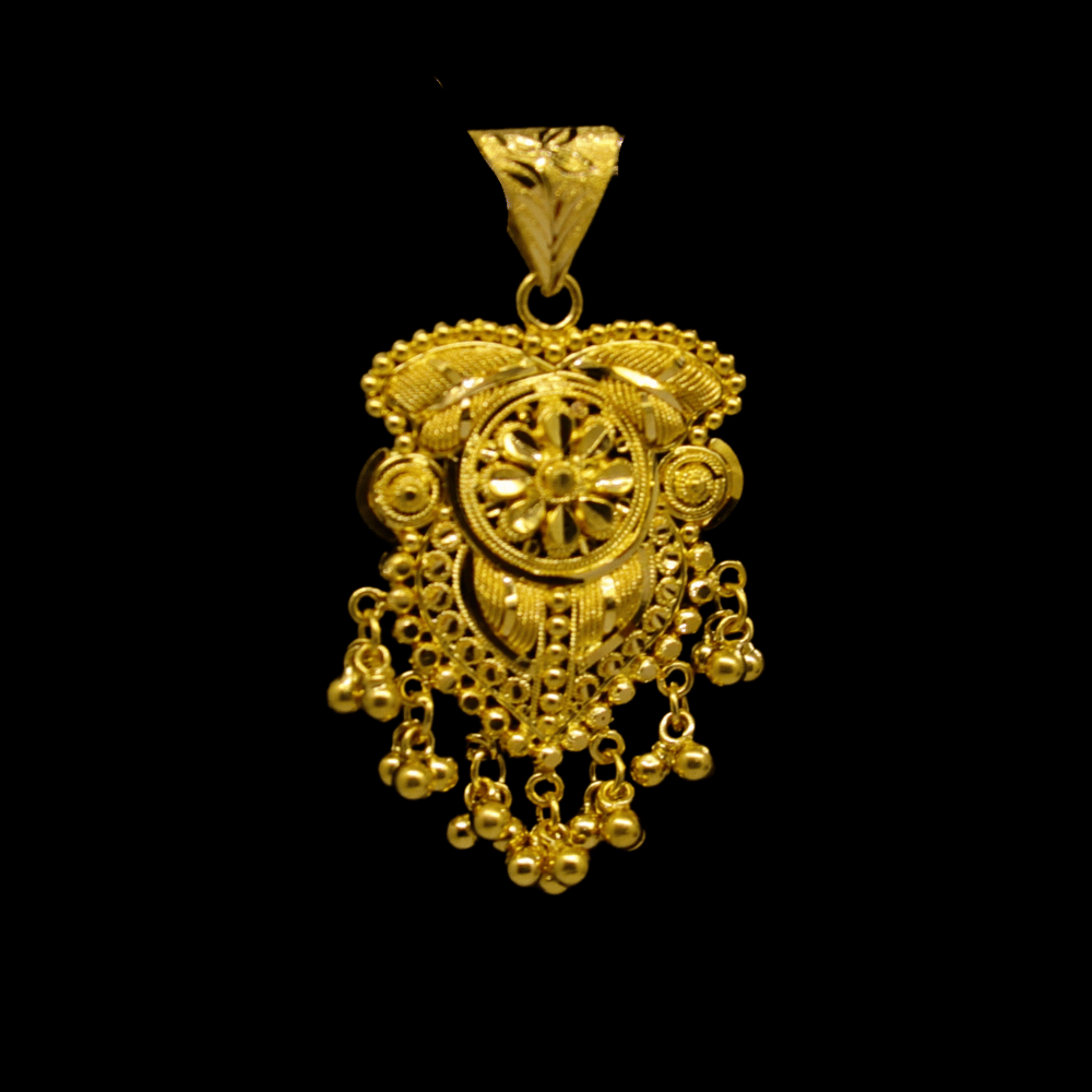 21K Gold Pendant 