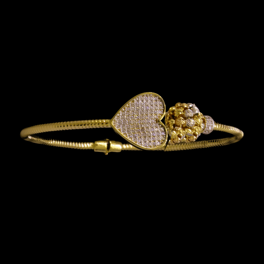 18k Gold Bangle Bracelet