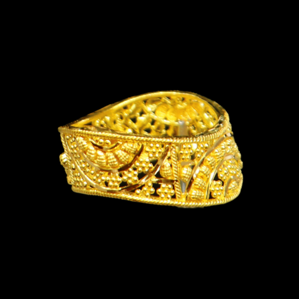 22K Gold Engagement Band Size 7.5 - SW33476, style SW33476