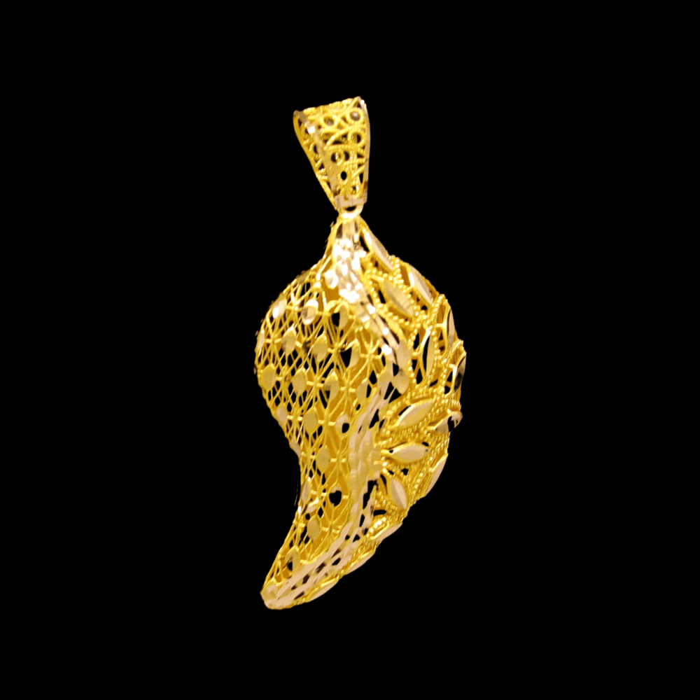 21K Gold Pendant 