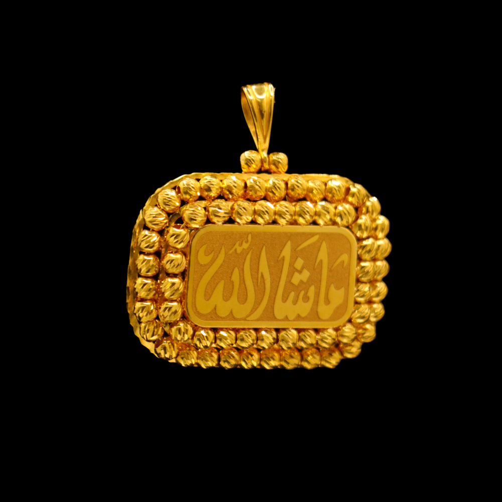 21k Gold Pendant  