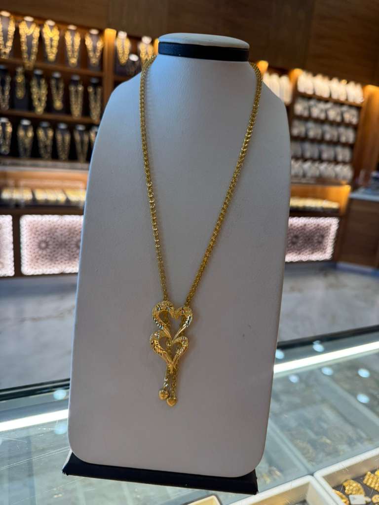 21K Gold Necklace 