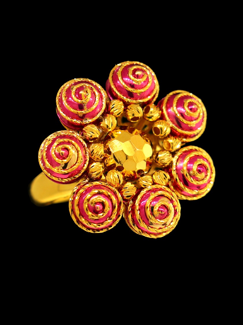 21K Gold D'HAB Ring