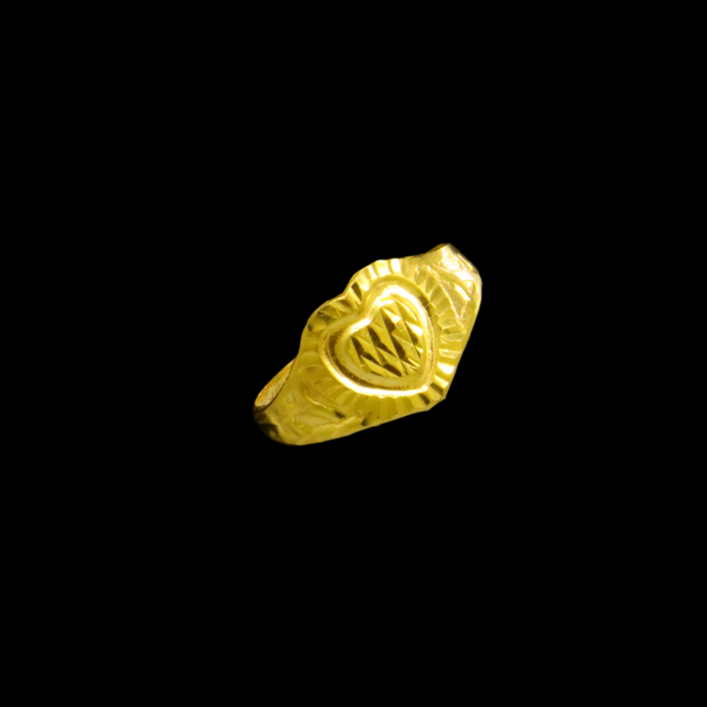 22K Gold Baby Ring