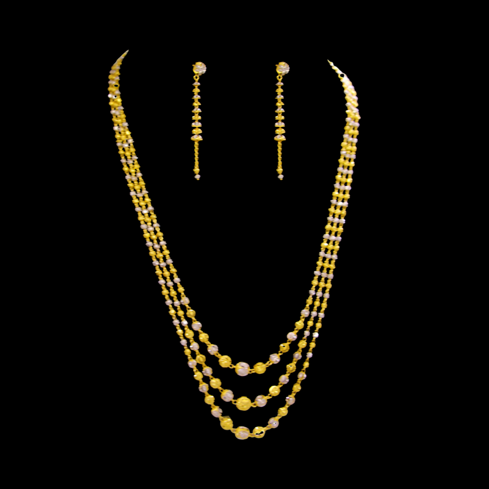 22K Gold Necklace Set 