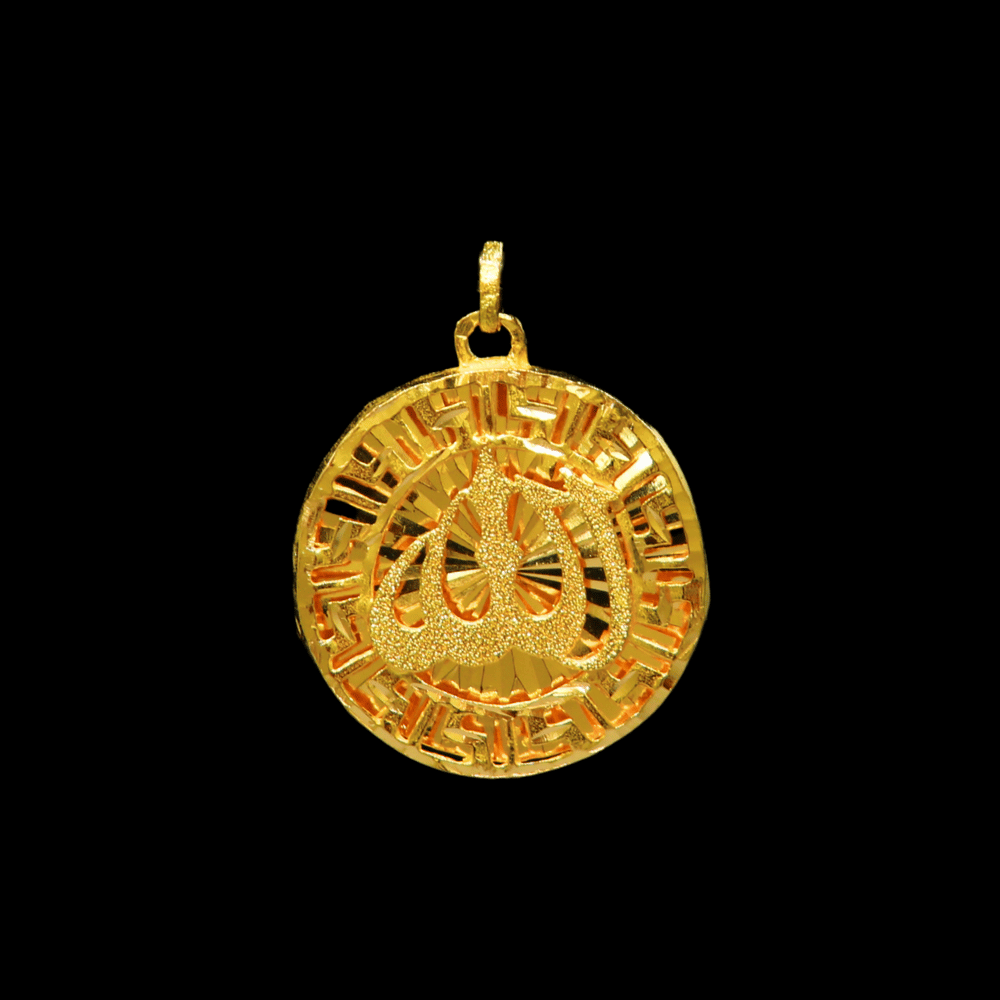 21K Gold Pendant     