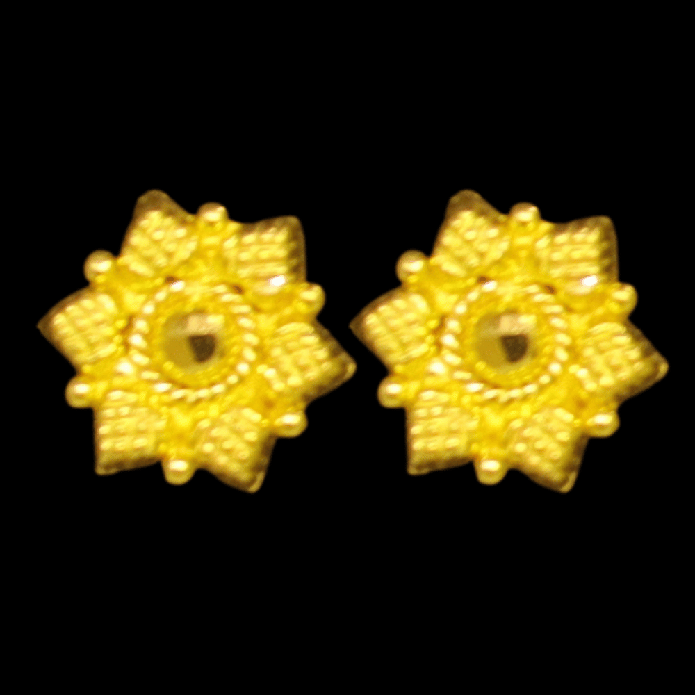 22K Gold Earrings    