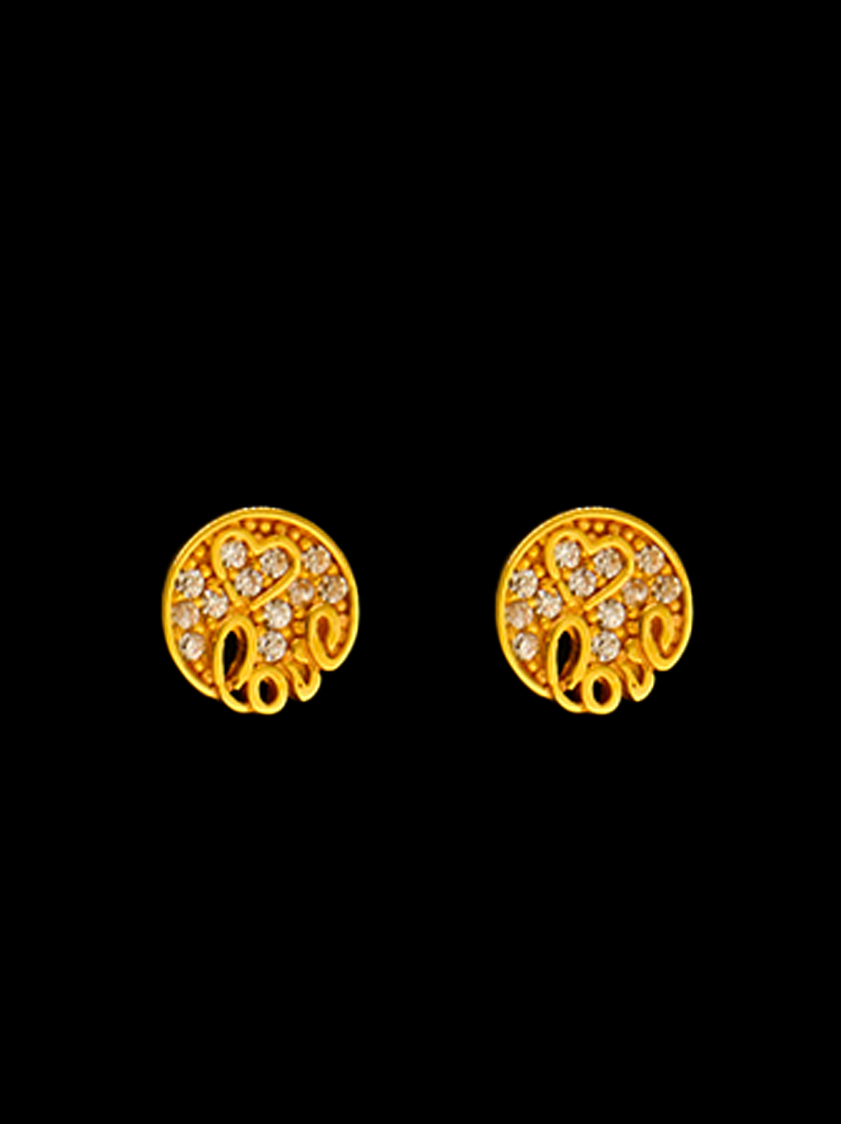 21K Gold Earrings
