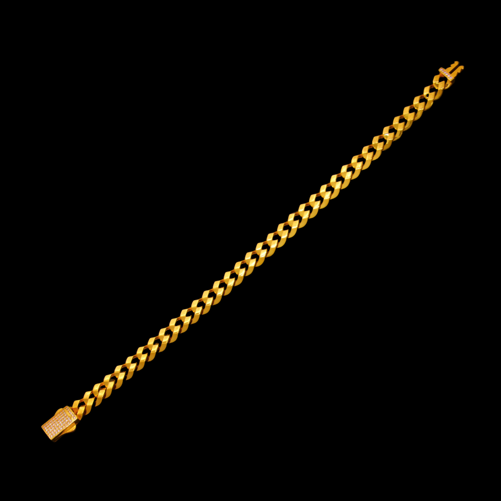 22K Gold Men's Bracelet