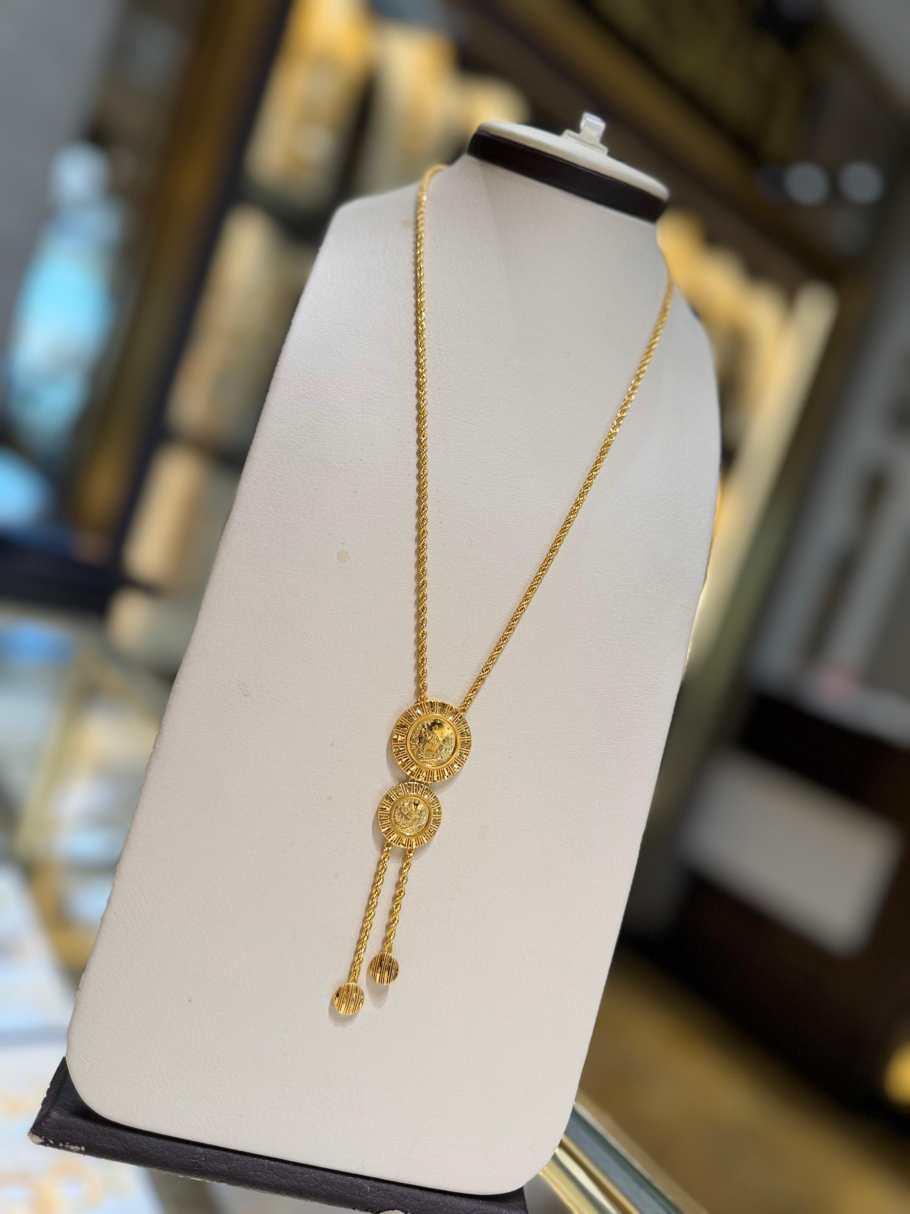 21K Gold Necklace  