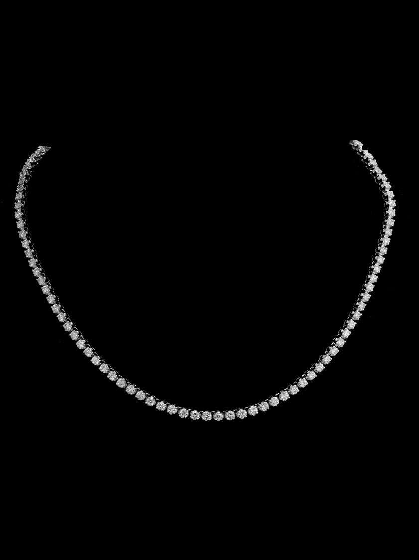 Diamond Tennis Necklace 26067