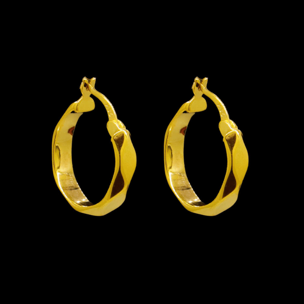 21K Gold Earrings  