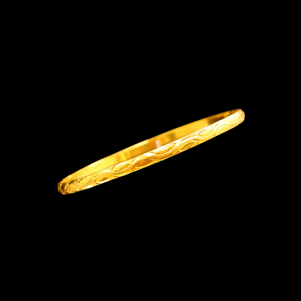 21K Gold Bangle Set OF 1 (M) 