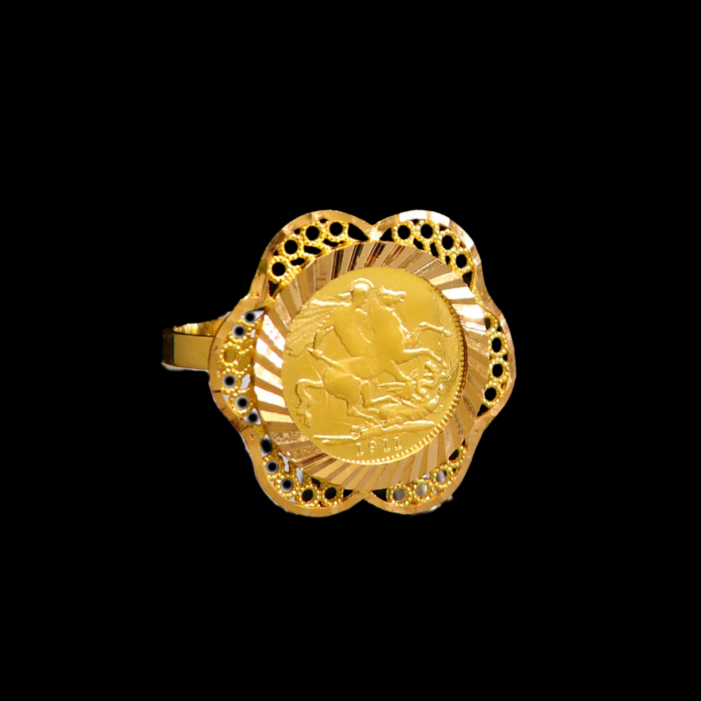 21K Gold Ring     