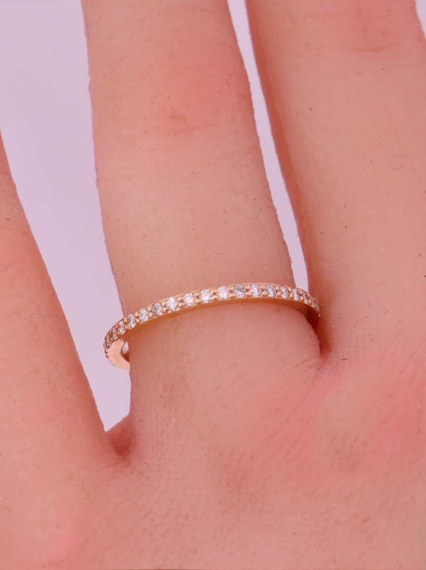 Diamond Wedding Band