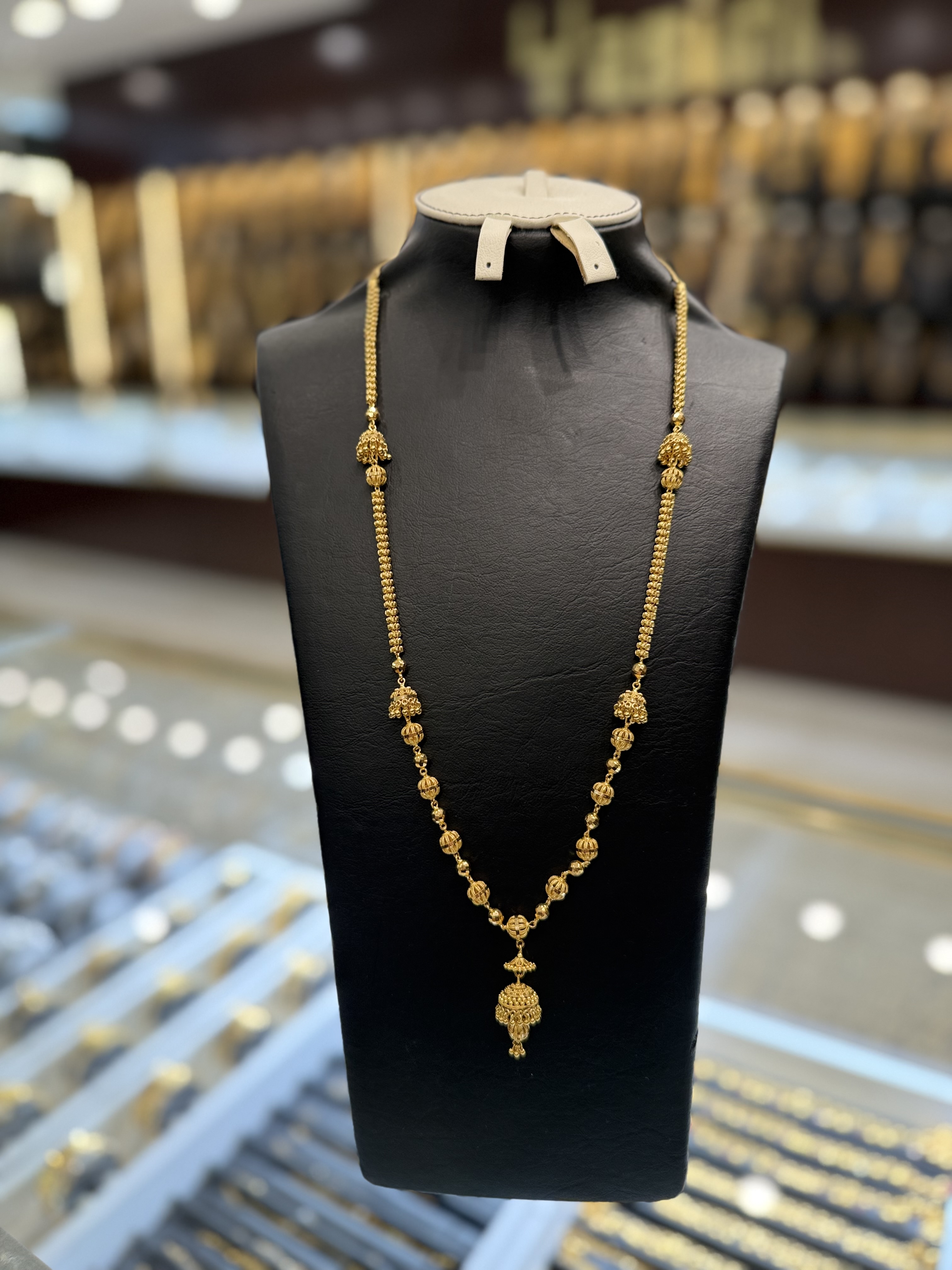 22K Gold Necklace Set 