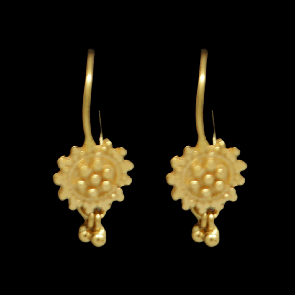 22K Gold Earrings          