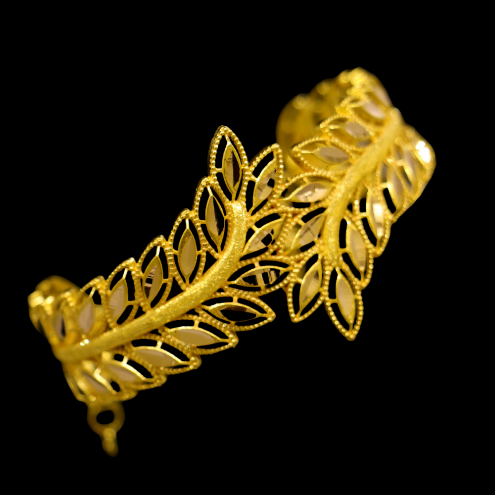 21k Gold Bangle Bracelet