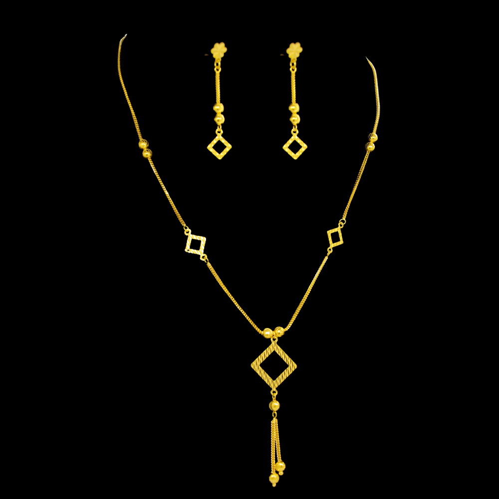 22K Gold Necklace Set